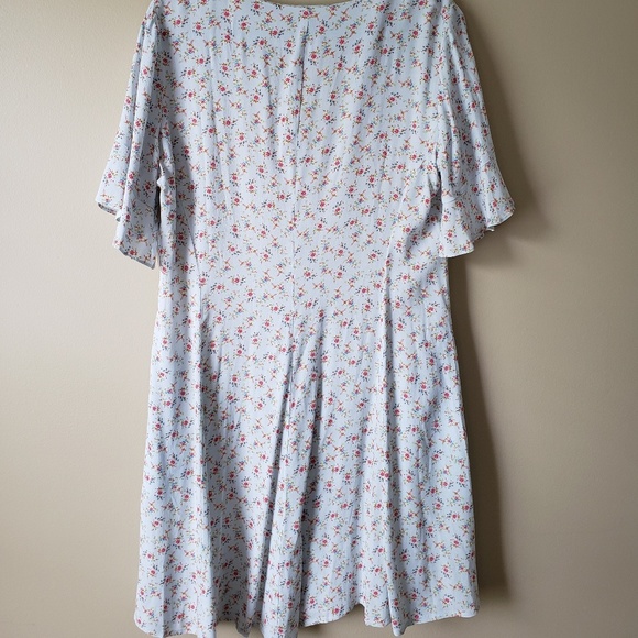 Gap light blue floral skater dress - Picture 5 of 6
